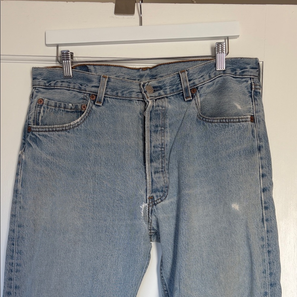 Levi's Men's Classic Blue Straight Jeans vintage USA made 34